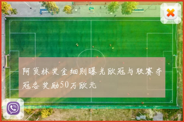 阿莫林奖金细则曝光欧冠与联赛夺冠各奖励50万欧元